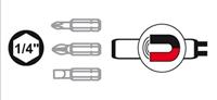 Connex Magneetschroevendraaier Voor Bits - COXT973212 - thumbnail