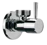 Wiesbaden Minimal Hoekstopkraan+Rozet 1/2x1/2 - thumbnail