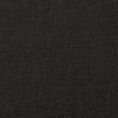 Kruk met houten poten stof zwart