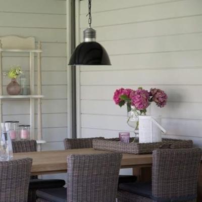Loft Industrie Hanglamp Hoogglans Zwart Loft Industrie Hanglamp Hoogglans Zwart