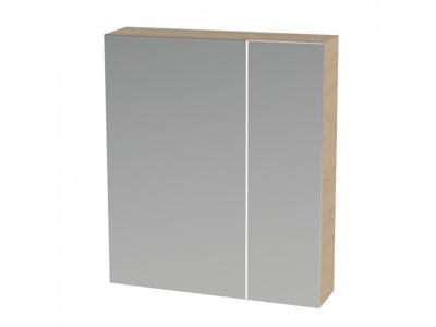 Spiegelkast Tiger S-line 60 cm Met 2 Deuren Naturel Eik Spiegelkast Tiger S-line 60 cm Met 2 Deuren Naturel Eik