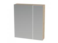 Spiegelkast Tiger S-line 60 cm Met 2 Deuren Naturel Eik - thumbnail