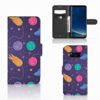 Samsung Galaxy S8 | Wallet Case | met Pasjes | Space - thumbnail
