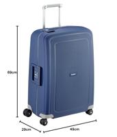 Samsonite S&apos;cure Spinner 69cm DARK BLUE - thumbnail