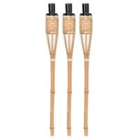 Esschert Design fakkels 62.6 cm 3 stuks bamboe - thumbnail