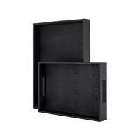 Richmond Dienblad 'Blane' Croco, Set van 2 stuks - thumbnail