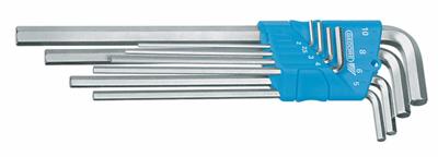 Gedore Stiftsleutelset extra lang 8dl - 1543555 Gedore Stiftsleutelset extra lang 8dl - 1543555