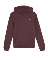 Lyle & Scott winter hoodie jongens - rood - brush - thumbnail
