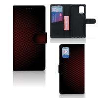 Samsung Galaxy A02s | M02s | Telefoon Hoesje | Geruit Rood - thumbnail