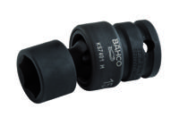 Bahco Slagdop 3/8" | scharnierend | zeskant | gefosfateerd | 12 mm - KS7401M-12 - thumbnail