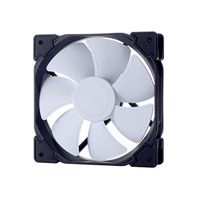 Fractal Design Venturi HP-12 PWM PC-ventilator Zwart, Grijs (b x h x d) 120 x 120 x 25 mm