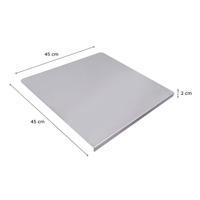 ZiiPa Kneedplank Paoli - 45 x 45 cm - RVS - Antislip - thumbnail