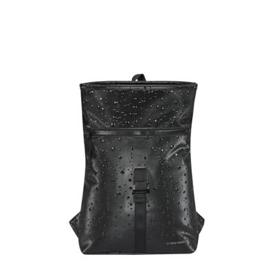 New Rebels Droplets Los Angeles Zwart 7L Rolltop Rugzak Waterafstotend - Waterdruppel Design