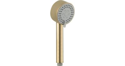 Saqu Elements handdouche 8,1x6,4x23,3cm geborsteld messing