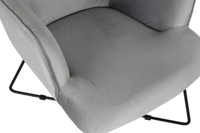 Armstoel DKD Home Decor Grijs Metaal 67 x 81 x 87 cm