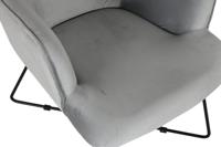 Armstoel DKD Home Decor Grijs Metaal 67 x 81 x 87 cm - thumbnail