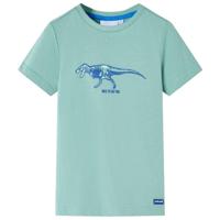 VidaXL Kindershirt 128 lichtkakikleurig - thumbnail