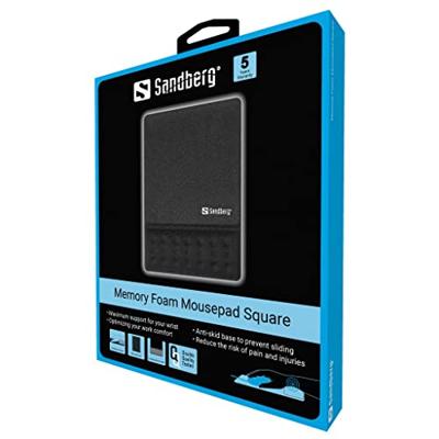 Sandberg 520-38 muismat Zwart