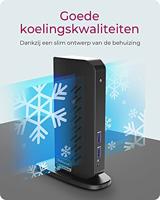 ICY BOX IB-DK2252AC notebook dock & poortreplicator Bedraad USB 3.2 Gen 1 (3.1 Gen 1) Type-C Zwart - thumbnail
