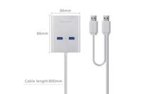 CLUB3D USB 3.0 to HDMITM Graphics + Ethernet + 2 x USB 3.0 grafische adapter (3.0 3.1 Gen 1), USB type A, mannelijk, 1.4a, 2048 x 1152 Pixel, 16/32 Bit) - thumbnail