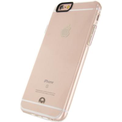Mobilize Deluxe Gelly Case Apple iPhone 6/6S Clear Rose Gold Button