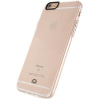 Mobilize Deluxe Gelly Case Apple iPhone 6/6S Clear Rose Gold Button - thumbnail