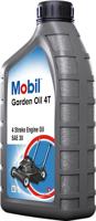 Motoroliecontainer - MOBIL - M-GARDEN 4T SAE30 - 1 L - 4 seizoenen - thumbnail