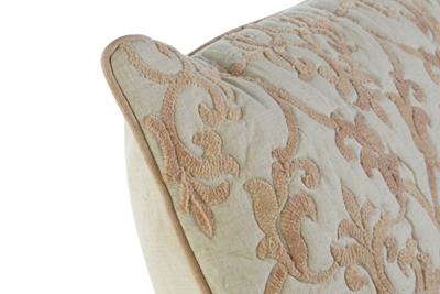 Kussen DKD Home Decor 60 x 15 x 40 cm 60 x 1 x 40 cm Beige Aluminium Traditioneel