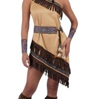 Kostuums voor Volwassenen My Other Me Amerikaans-Indiaans Dienstmeisje 4 Onderdelen Maat S - thumbnail