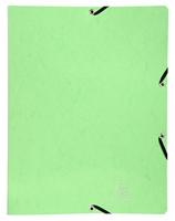 Exacompta Iderama ringmap, voor ft A4, 2 ringen van 15 mm, met elastosluiting, geassorteerde kleuren - thumbnail