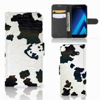 Samsung Galaxy A5 2017 | Telefoonhoesje | Met pasjeshouder | Koeienvlekken - thumbnail