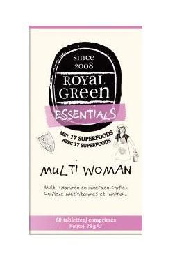 Royal Green Multi Woman