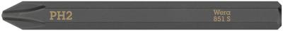 Wera 851 S Phillips kruiskopbits voor slagschroevendraaier, PH 2 x 70 mm - 05018161001