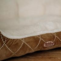 Nobby Comfort bed Ceno beige/bruin L x B x H: 65 x 57 x 22 cm - thumbnail