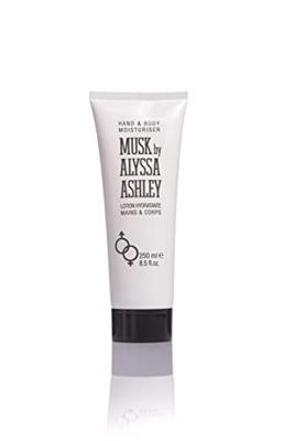 Alyssa Ashley Musk hand & body lotion tube 250 Milliliter