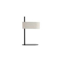 Searchlight TafellampHessian zwart met linnen kap - EU30501BK - thumbnail