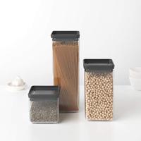 Brabantia Tasty+ voorraadbus 2.5 liter donkergrijs - thumbnail