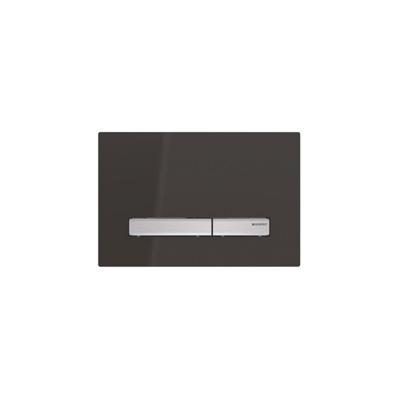 Geberit Bedieningsplaat Sigma 50 DF Gitzwart Geberit Bedieningsplaat Sigma 50 DF Gitzwart