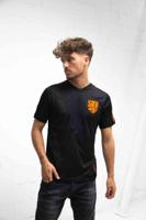 Cruyff Euro T-Shirt Heren Zwart - Maat S - Kleur: Zwart | Soccerfanshop - thumbnail