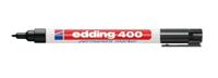 Edding 400 4-400001 Permanent marker Zwart Watervast: Ja - thumbnail