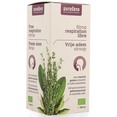 Purasana Vegan Puragem Siroop Vrije Adem 200ml