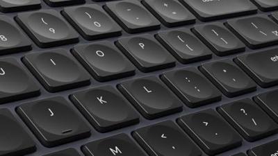 Keychron B6 Pro Ultra-Slim toetsenbord grijs - thumbnail