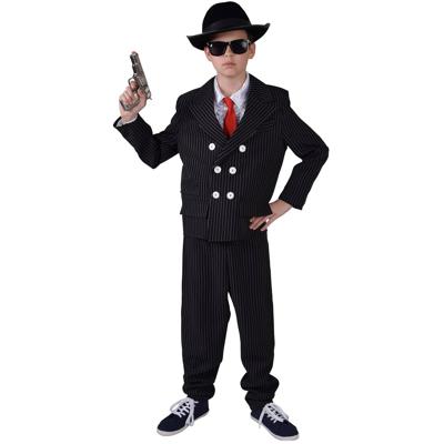 Gangster stoer kostuum kind