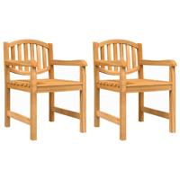 3-delige Tuinset massief teakhout - thumbnail