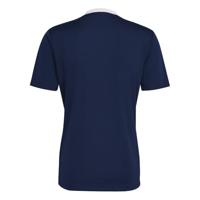 adidas Entrada 22 Voetbalshirt Donkerblauw Wit - thumbnail