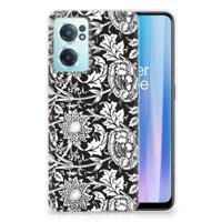OnePlus Nord CE 2 5G | TPU Case | Black Flowers - thumbnail