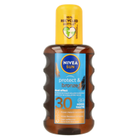 Nivea Sun protect & bronze olie spray SPF30 200 Milliliter - thumbnail