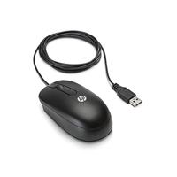 Optical Mouse - Muis - optisch - 3 knoppen - met bekabeling - USB - zwart - thumbnail
