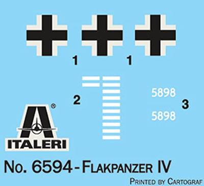 Italeri 1/35 Ostwind Flakpanzer IV Italeri 1/35 Ostwind Flakpanzer IV