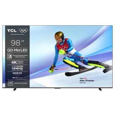 TCL 98MQLED75K zwart